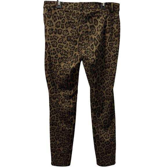 Adore Leopard Print Skinny Pants Sz Small Stretch Pants. NWT - Picture 10 of 12
